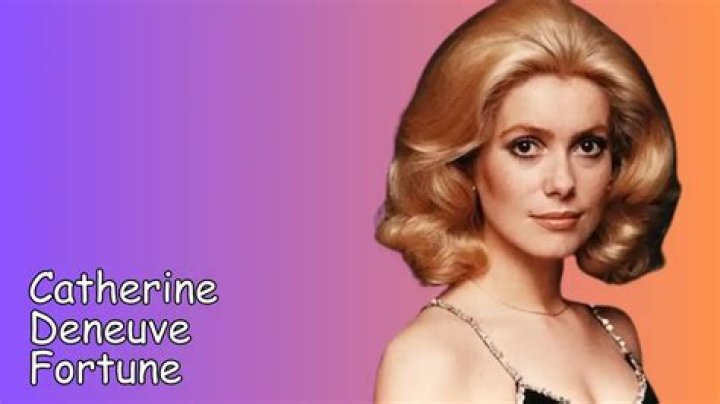Catherine Deneuve Fortune
