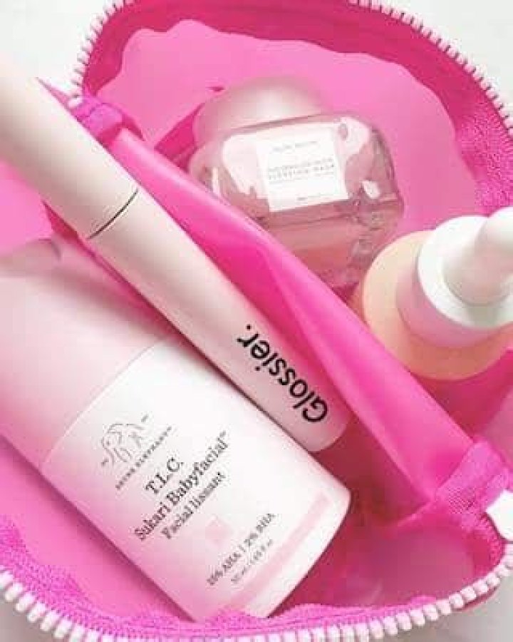 Our fave pink skincare products